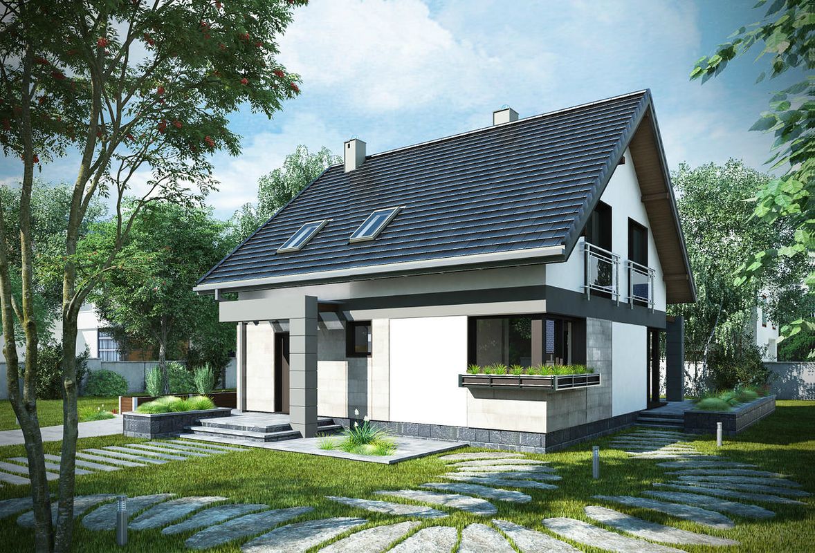 Проект дома CEK-1529-64